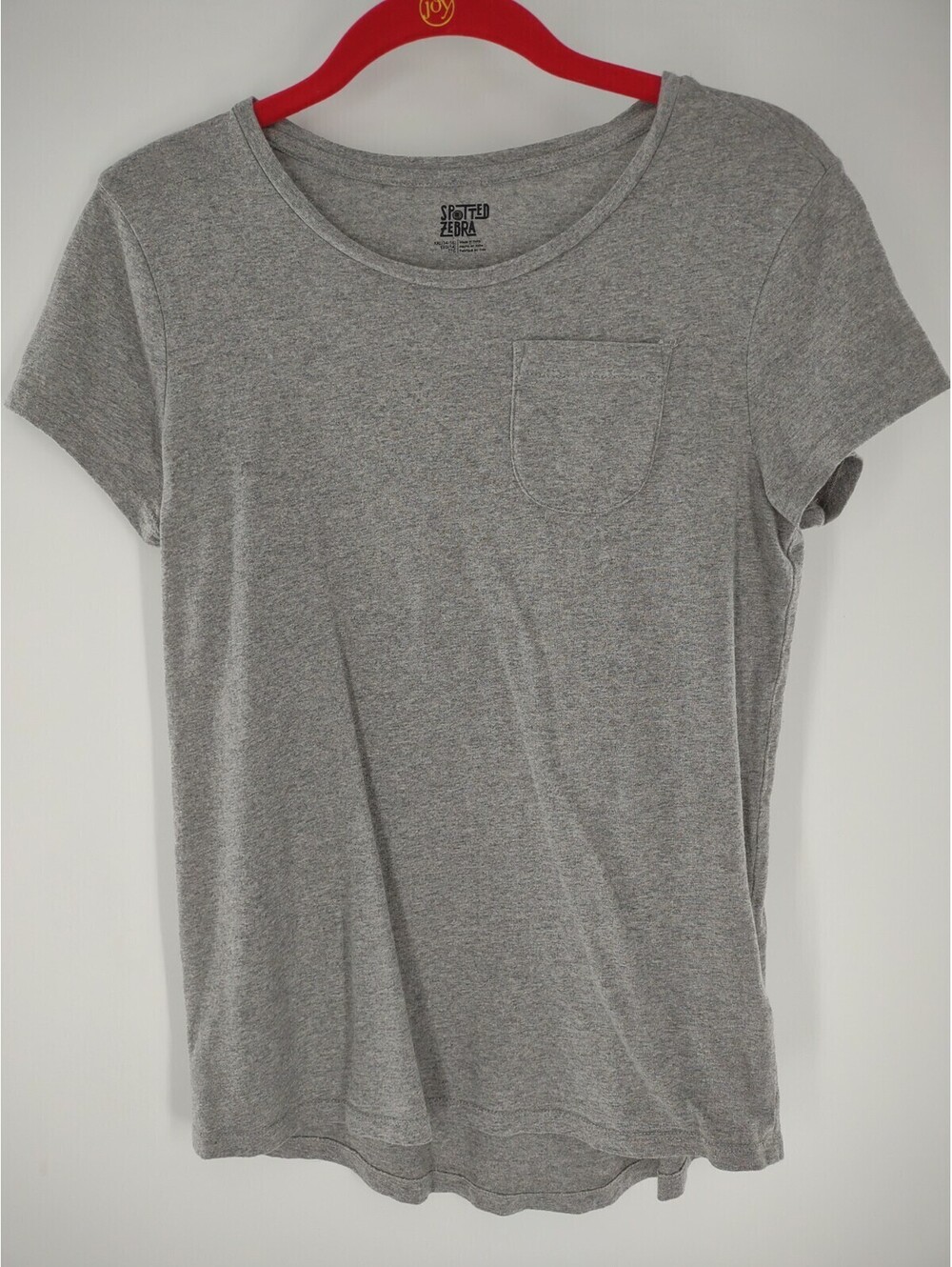 Spotted Zebra Girls T Shirt Xxl (14-16) Gray 074